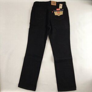 Vintage Levi's 619 Orange Tab Straight Leg Black Jeans 38